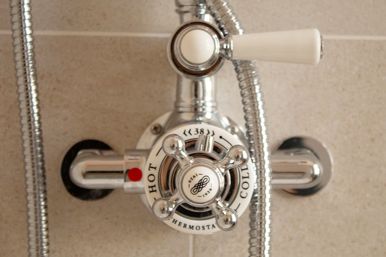 Château de Drogenbos Detail douche Mer du nord