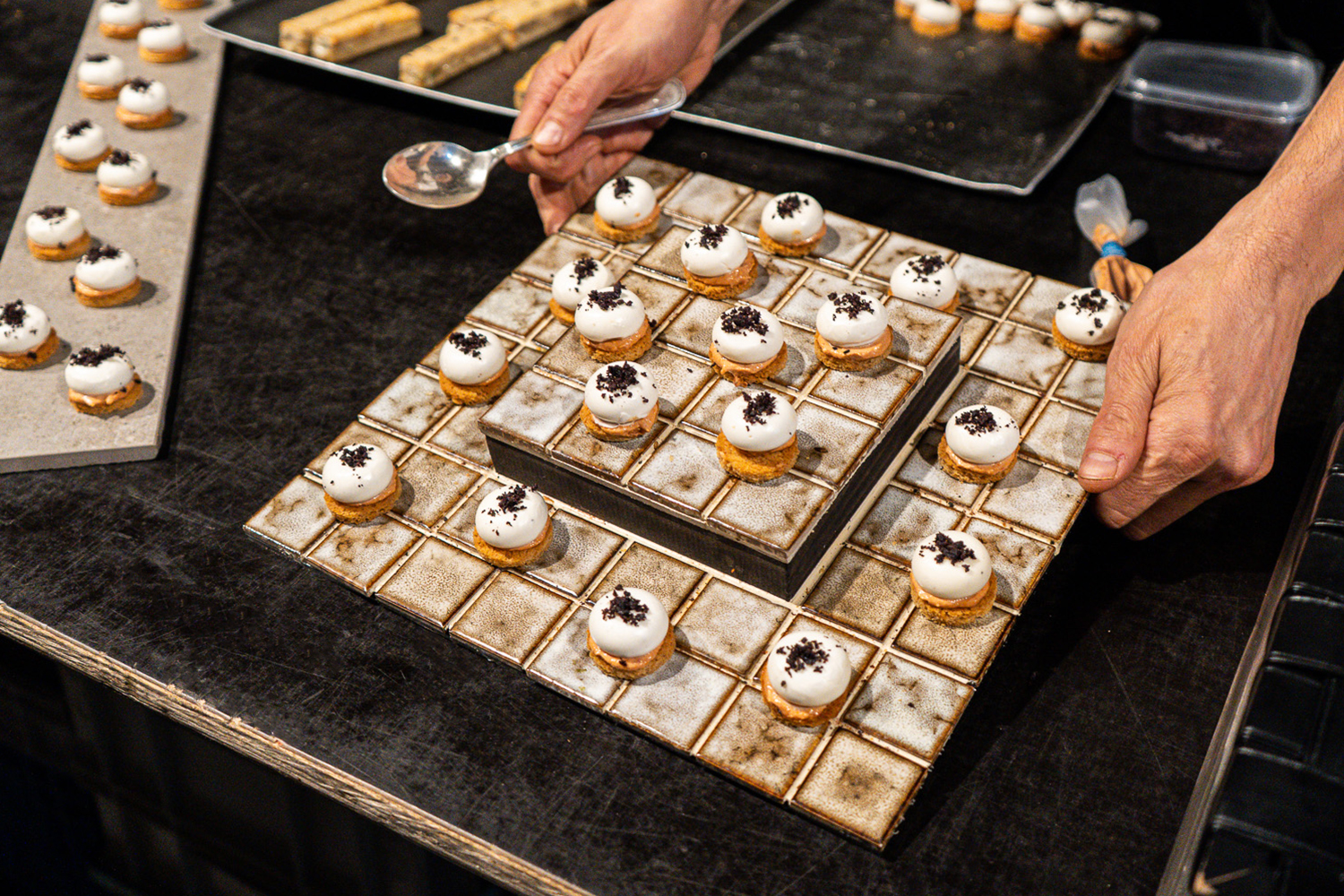 Château de Drogenbos Seminaire Plateau Amusettes Choux traiteur